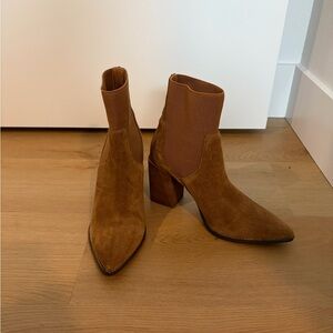 Steve Madden Brown Ankle Booties